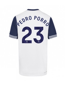 Moški Nogometna dresi replika Tottenham Hotspur Pedro Porro #23 Domači 2024-25 Kratek rokav